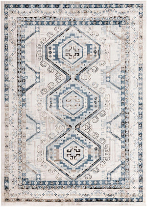Gray Blue 7' 1 x 10' Charlotte Rectangle Area Rug 100% Polypropylene With Jute Backing Traditional Classical Durable Carpet for Living Dining Office Rooms for Sale at Rug Engine