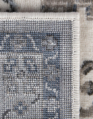 Gray Blue 3' 1 x 5' 3 Charlotte Rectangle Area Rug 100% Polypropylene With Jute Backing Traditional Classical Durable Carpet for Living Dining Office Rooms for Sale at Rug Engine