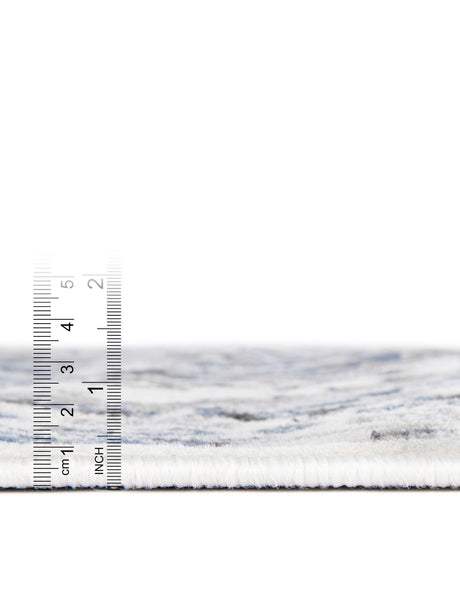 Gray Blue 5' 3 x 8' Charlotte Oval Area Rug 100% Polypropylene With Jute Backing Traditional Classical Durable Carpet for Living Dining Office Rooms for Sale at Rug Engine