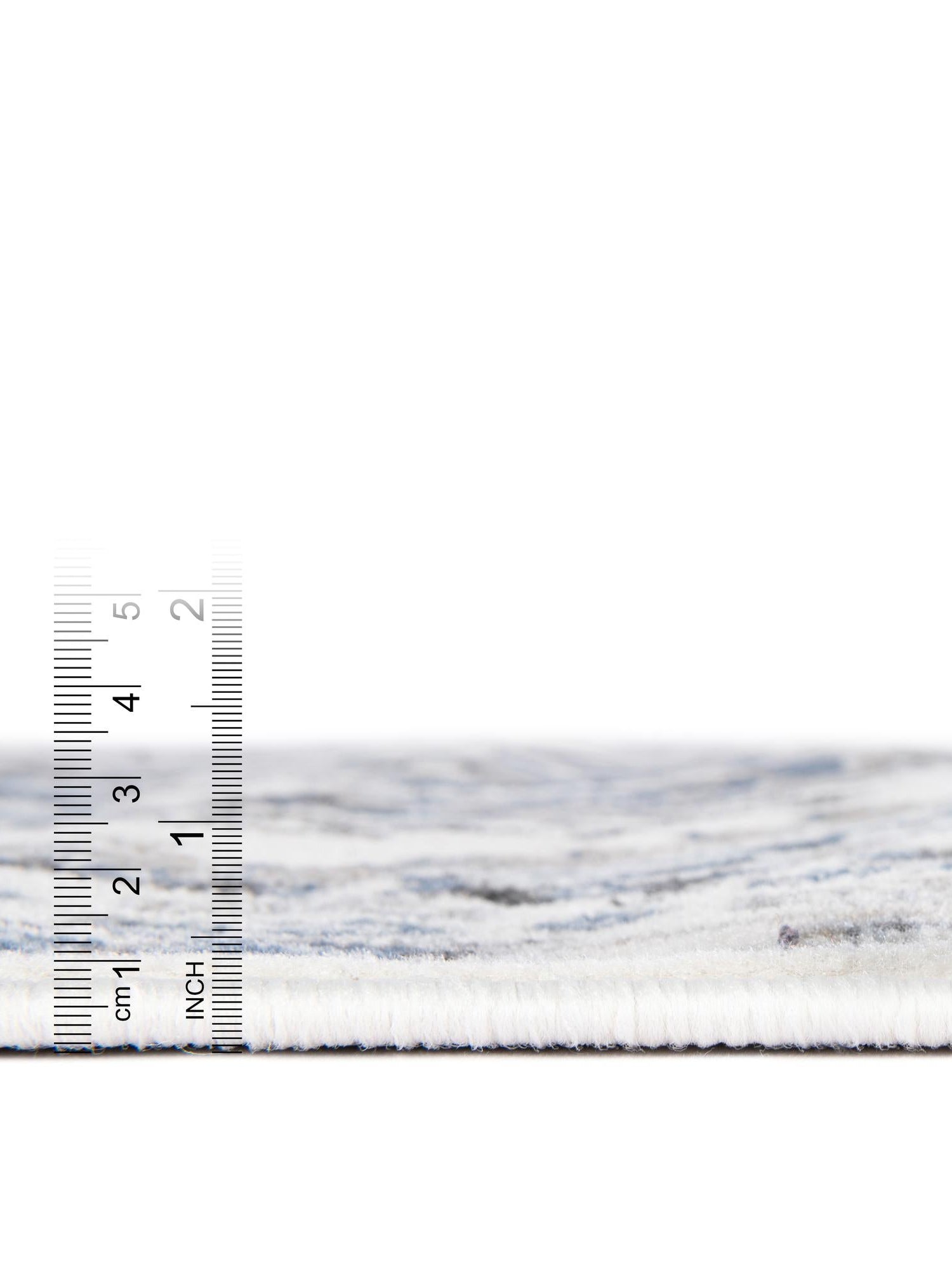 Gray Blue 2' x 10' Charlotte Runner Area Rug 100% Polypropylene With Jute Backing Traditional Classical Durable Carpet for Living Dining Office Rooms for Sale at Rug Engine