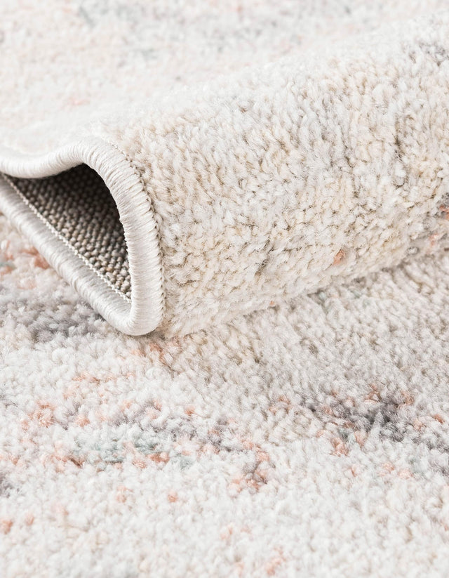 Ivory 3' 3 x 3' 3 Madeline Vintage Square Area Rug 100% Polypropylene Distressed Traditional Carpet for Classic Interior Home Design for Sale at Rug Engine