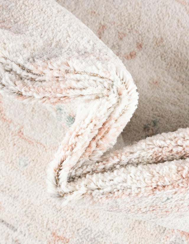 Ivory 3' 3 x 3' 3 Madeline Vintage Square Area Rug 100% Polypropylene Distressed Traditional Carpet for Classic Interior Home Design for Sale at Rug Engine