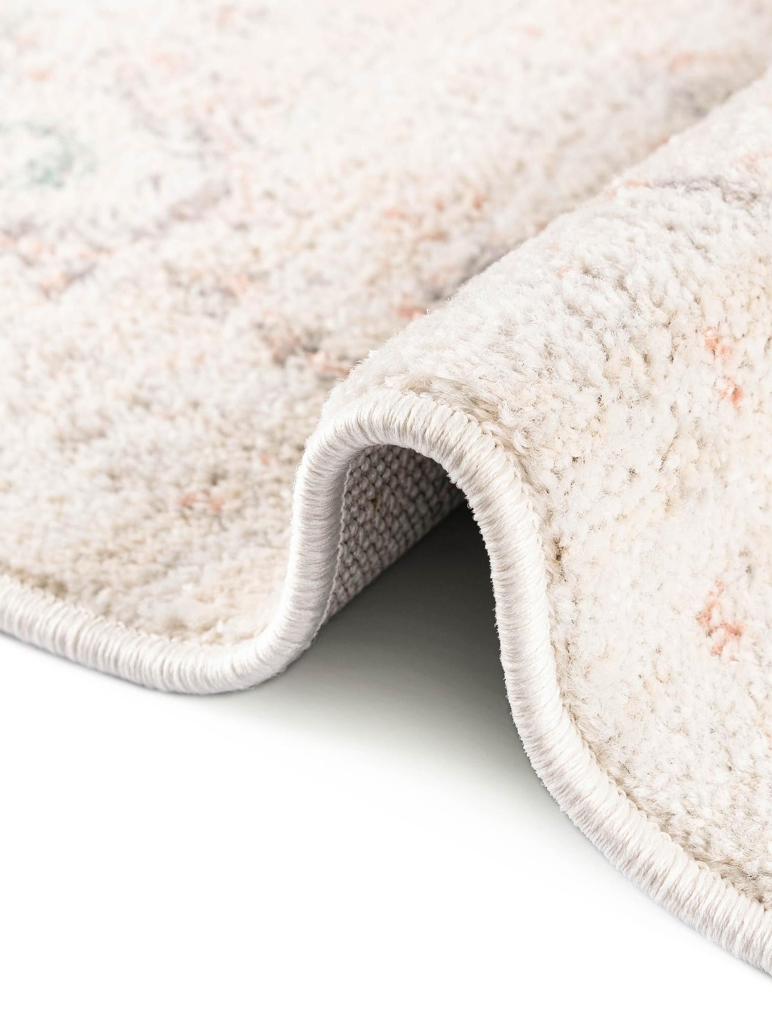 Ivory 3' 3 x 3' 3 Madeline Vintage Square Area Rug 100% Polypropylene Distressed Traditional Carpet for Classic Interior Home Design for Sale at Rug Engine