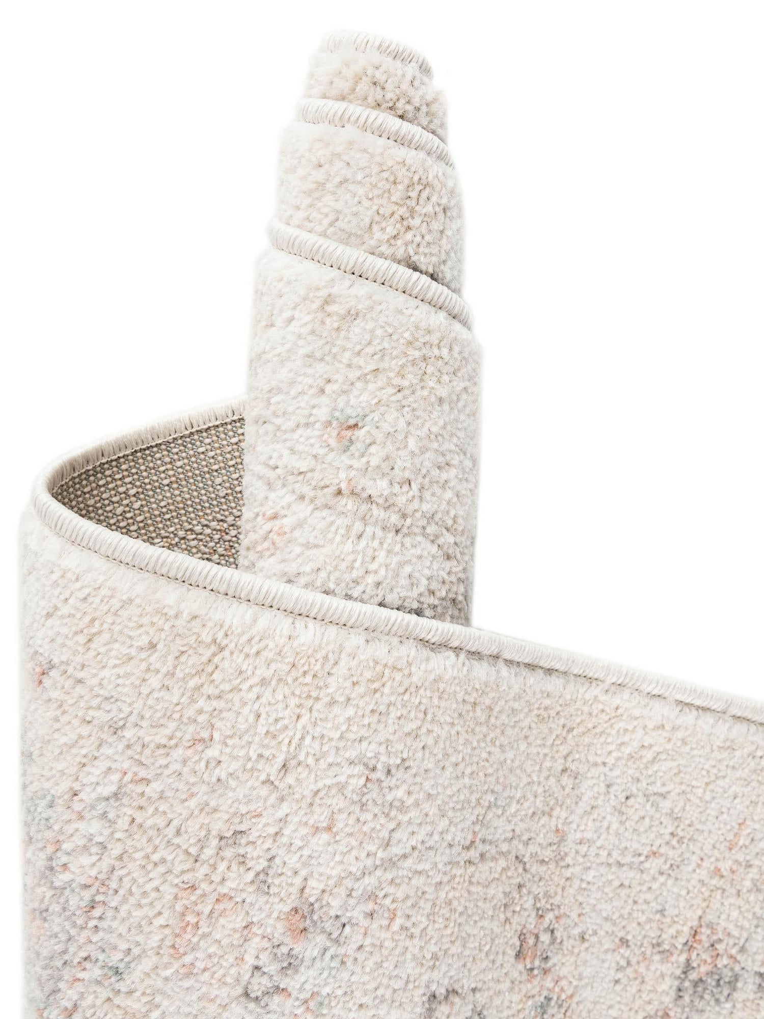 Ivory 3' 3 x 3' 3 Madeline Vintage Square Area Rug 100% Polypropylene Distressed Traditional Carpet for Classic Interior Home Design for Sale at Rug Engine