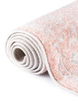 Rose Pink 7' 10 x 10' Madeline Vintage Oval Area Rug 100% Polypropylene Distressed Traditional Carpet for Classic Interior Home Design for Sale at Rug Engine