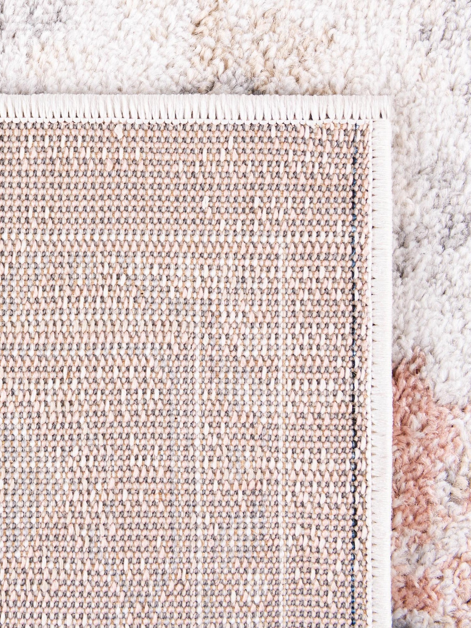 Rose Pink 2' x 9' 10 Madeline Vintage Runner Area Rug 100% Polypropylene Distressed Traditional Carpet for Classic Interior Home Design for Sale at Rug Engine