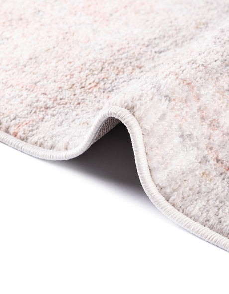 Rose Pink 2' x 4' 1 Madeline Vintage Runner Area Rug 100% Polypropylene Distressed Traditional Carpet for Classic Interior Home Design for Sale at Rug Engine