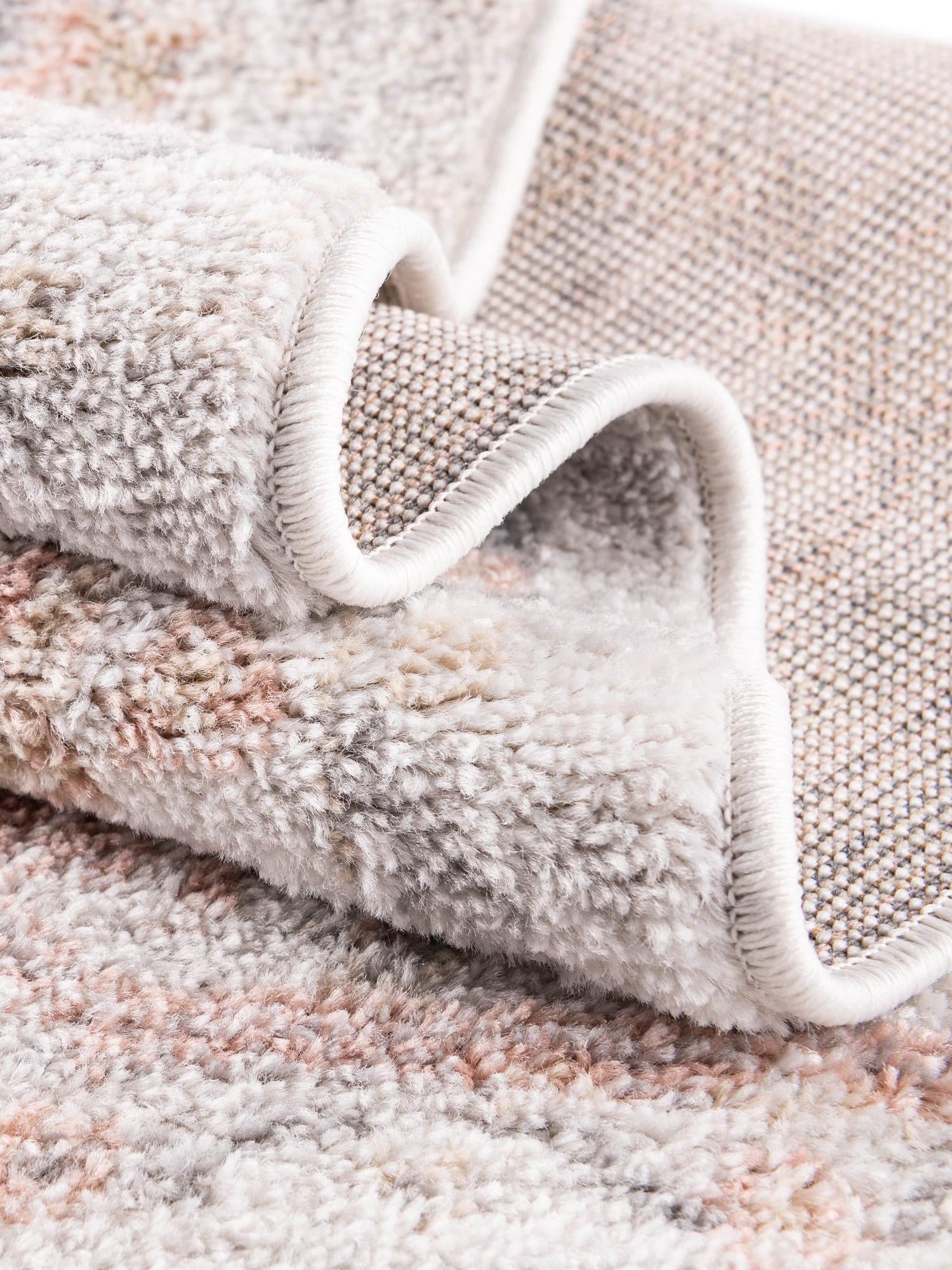 Rose Pink 2' x 9' 10 Madeline Vintage Runner Area Rug 100% Polypropylene Distressed Traditional Carpet for Classic Interior Home Design for Sale at Rug Engine