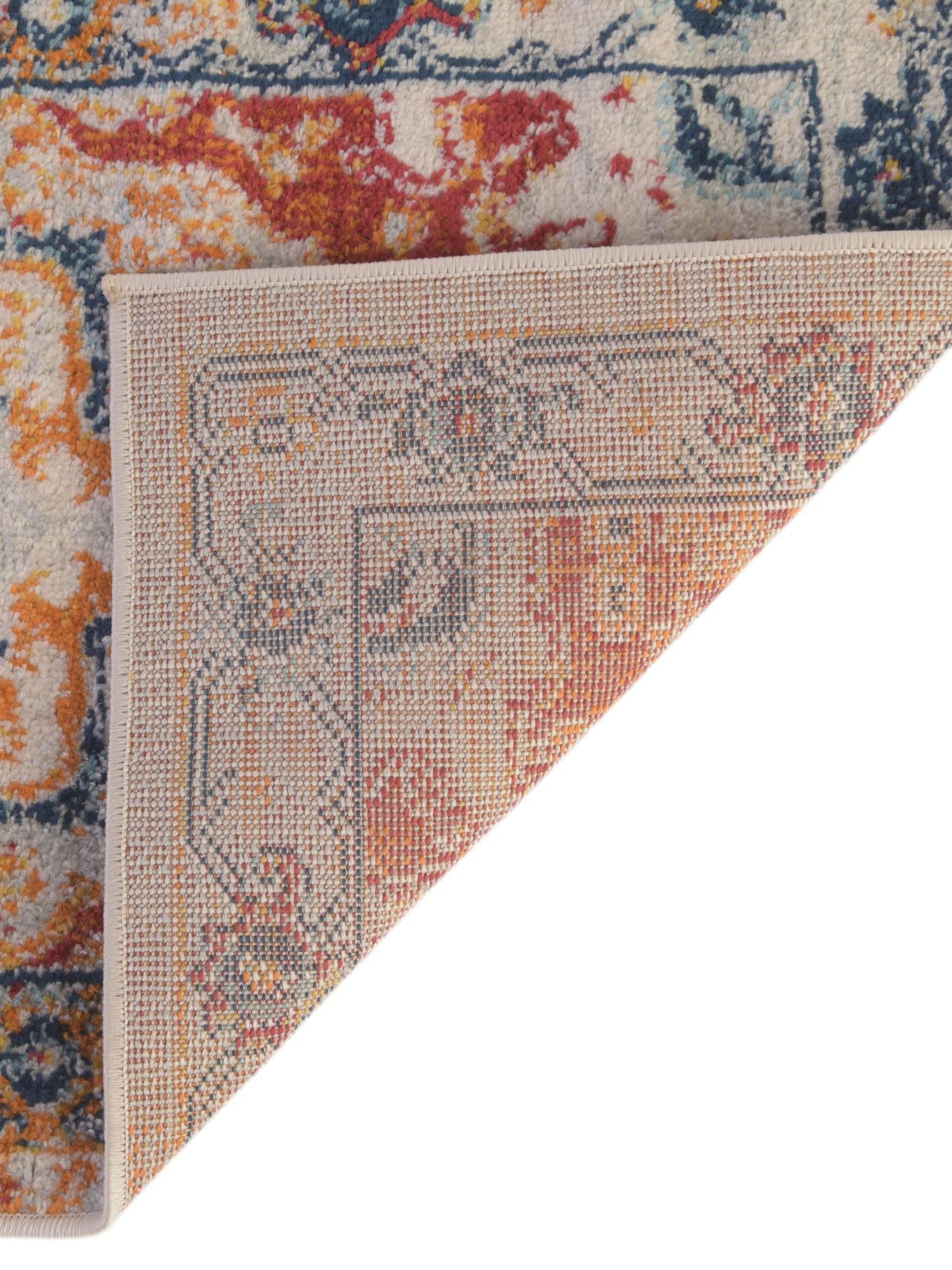 Rust Red 9' x 12' Madeline Vintage Rectangle Area Rug 100% Polypropylene Distressed Traditional Carpet for Classic Interior Home Design for Sale at Rug Engine
