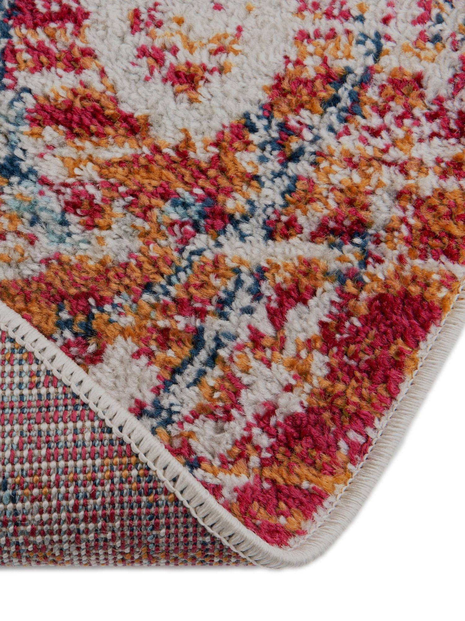 Rust Red 5' 3 x 8' Madeline Vintage Oval Area Rug 100% Polypropylene Distressed Traditional Carpet for Classic Interior Home Design for Sale at Rug Engine
