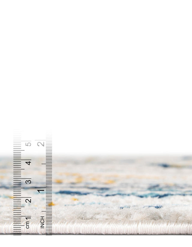 Gray 5' 3 x 8' Madeline Vintage Oval Area Rug 100% Polypropylene Distressed Traditional Carpet for Classic Interior Home Design for Sale at Rug Engine