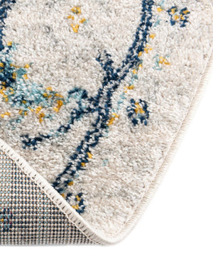 Gray 5' 3 x 8' Madeline Vintage Oval Area Rug 100% Polypropylene Distressed Traditional Carpet for Classic Interior Home Design for Sale at Rug Engine