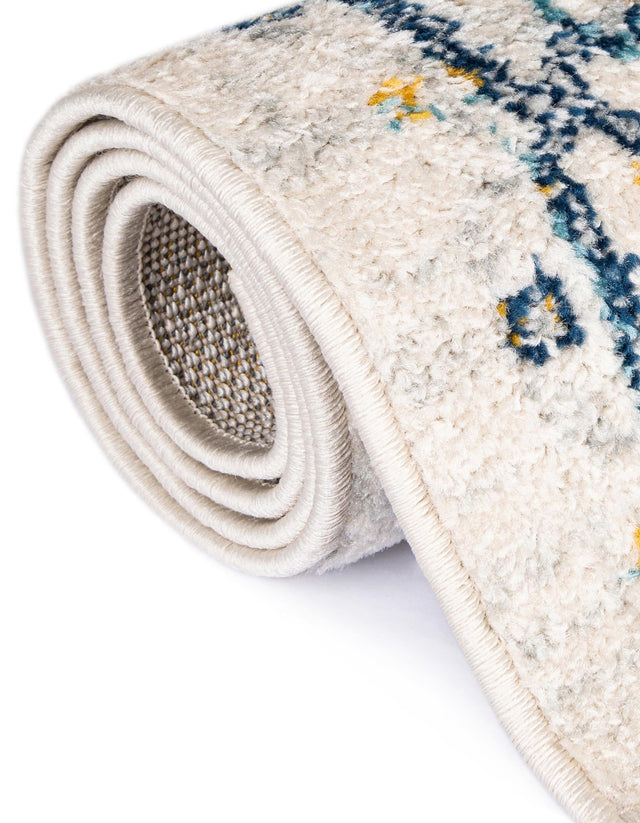 Gray 2' 11 x 13' Madeline Vintage Runner Area Rug 100% Polypropylene Distressed Traditional Carpet for Classic Interior Home Design for Sale at Rug Engine