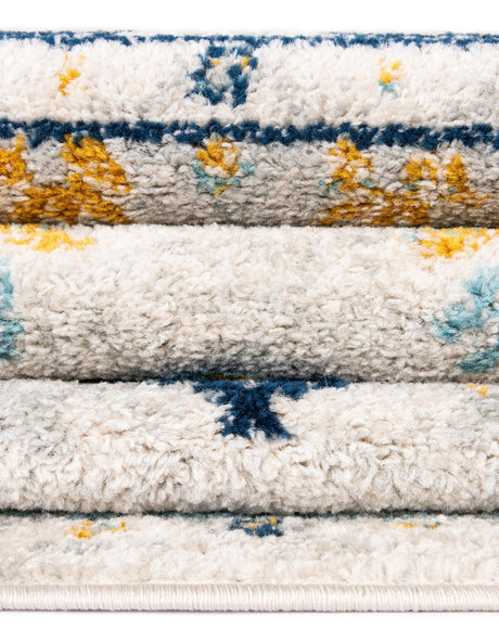 Gray 2' 11 x 13' Madeline Vintage Runner Area Rug 100% Polypropylene Distressed Traditional Carpet for Classic Interior Home Design for Sale at Rug Engine