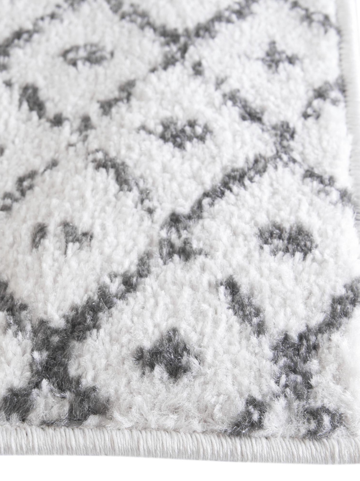Ivory Black 7' 10 x 7' 10 Paxon Trellis Octagon Area Rug Geometric Durable Stain Resistant Easy Clean Carpet for Modern Interior Home Decor for Sale at Rug Engine