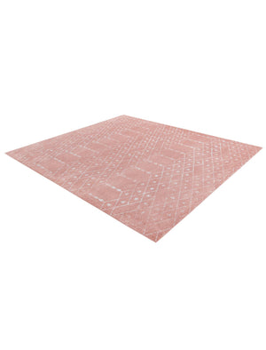 Rose Pink 7' 10 x 10' Paxon Trellis Rectangle Area Rug Geometric Durable Stain Resistant Easy Clean Carpet for Modern Interior Home Decor for Sale at Rug Engine
