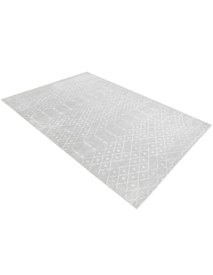 Light Gray 10' x 14' Paxon Trellis Rectangle Area Rug Geometric Durable Stain Resistant Easy Clean Carpet for Modern Interior Home Decor for Sale at Rug Engine