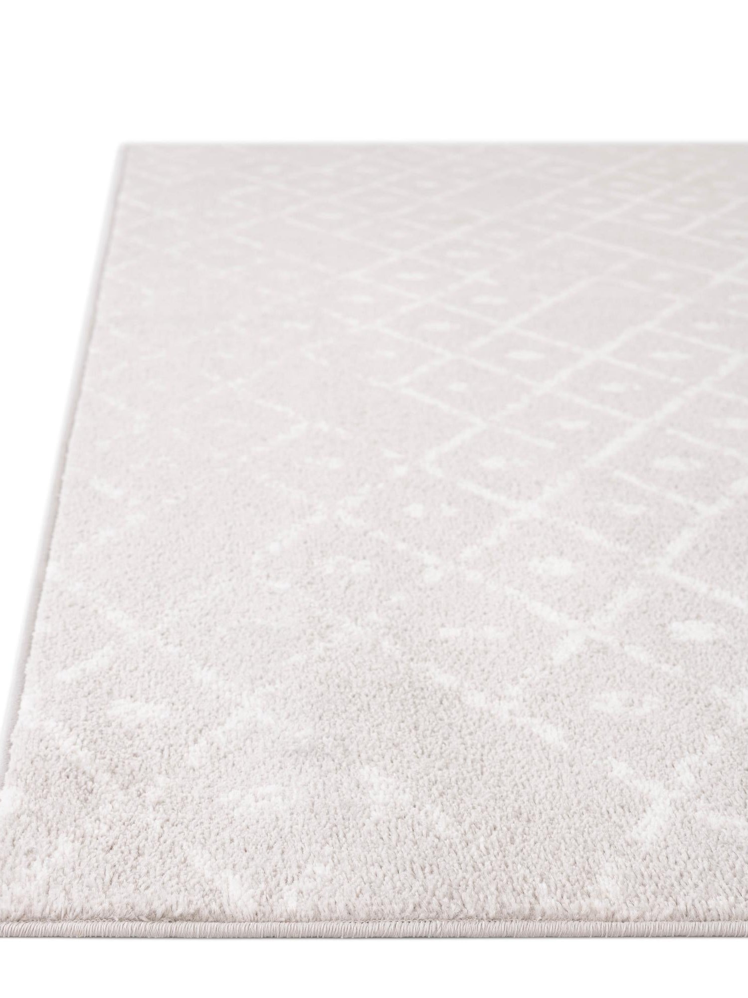 Light Gray 5' 3 x 5' 3 Paxon Trellis Octagon Area Rug Geometric Durable Stain Resistant Easy Clean Carpet for Modern Interior Home Decor for Sale at Rug Engine