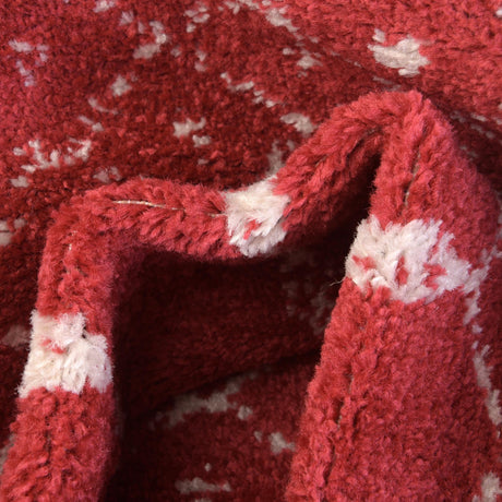 Raspberry Pink 5' 3 x 5' 3 Paxon Trellis Octagon Area Rug Geometric Durable Stain Resistant Easy Clean Carpet for Modern Interior Home Decor for Sale at Rug Engine
