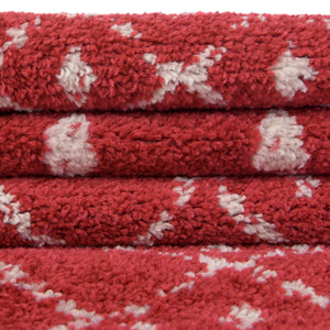 Raspberry Pink 7' 10 x 7' 10 Paxon Trellis Octagon Area Rug Geometric Durable Stain Resistant Easy Clean Carpet for Modern Interior Home Decor for Sale at Rug Engine