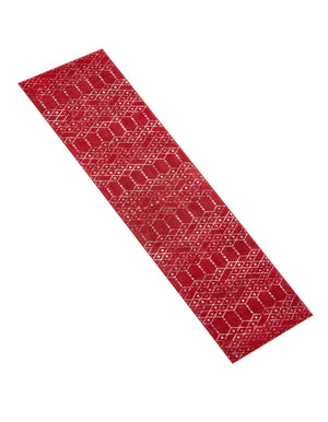 Raspberry Pink 2' 11 x 13' Paxon Trellis Runner Area Rug Geometric Durable Stain Resistant Easy Clean Carpet for Modern Interior Home Decor for Sale at Rug Engine