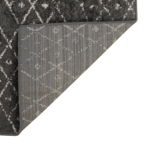 Charcoal Gray 7' 10 x 7' 10 Paxon Trellis Octagon Area Rug Geometric Durable Stain Resistant Easy Clean Carpet for Modern Interior Home Decor for Sale at Rug Engine