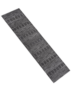Charcoal Gray 2' 11 x 16' Paxon Trellis Runner Area Rug Geometric Durable Stain Resistant Easy Clean Carpet for Modern Interior Home Decor for Sale at Rug Engine
