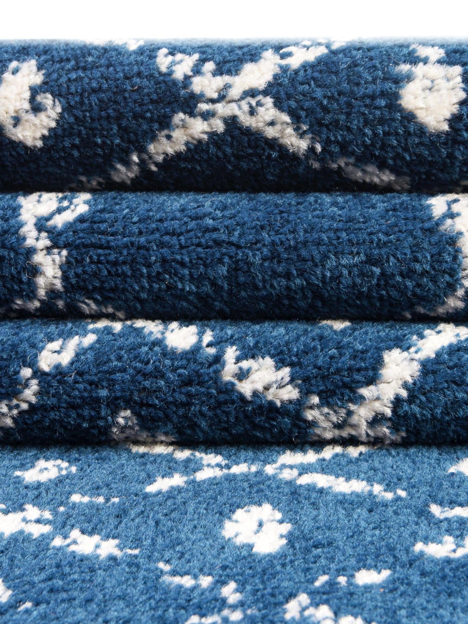Navy Blue 7' 10 x 7' 10 Paxon Trellis Octagon Area Rug Geometric Durable Stain Resistant Easy Clean Carpet for Modern Interior Home Decor for Sale at Rug Engine