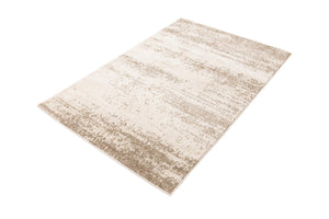 Bone Beige 4' 1 x 6' 1 Del Mar Rectangle Area Rug 100% Polypropylene Easy Clean Stain Resistant Vivid Modern Carpet Mat for Home Decor Interior Designing for Sale at Rug Engine