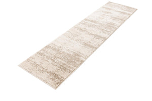 Bone Beige 2' x 8' Del Mar Runner Area Rug 100% Polypropylene Easy Clean Stain Resistant Vivid Modern Carpet Mat for Home Decor Interior Designing for Sale at Rug Engine