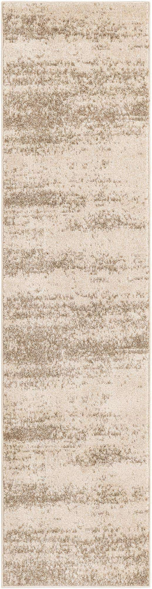 Bone Beige 2' x 8' Del Mar Runner Area Rug 100% Polypropylene Easy Clean Stain Resistant Vivid Modern Carpet Mat for Home Decor Interior Designing for Sale at Rug Engine