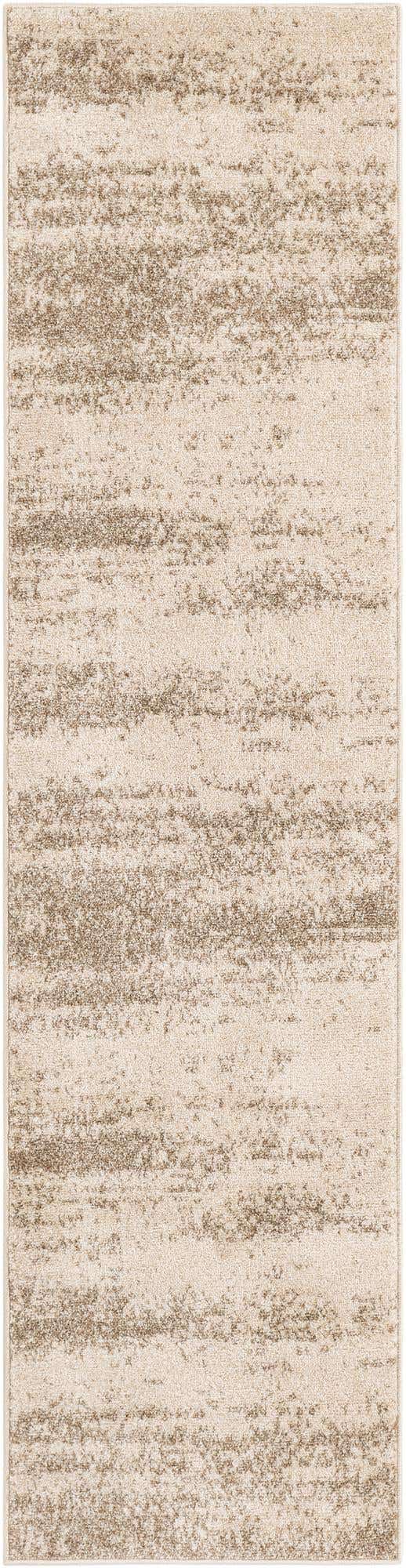 Bone Beige 2' x 8' Del Mar Runner Area Rug 100% Polypropylene Easy Clean Stain Resistant Vivid Modern Carpet Mat for Home Decor Interior Designing for Sale at Rug Engine