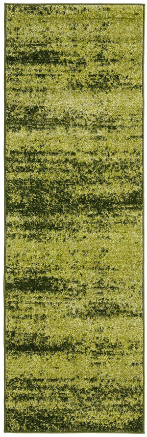 Green 2' x 6' 1 Del Mar Runner Area Rug 100% Polypropylene Easy Clean Stain Resistant Vivid Modern Carpet Mat for Home Decor Interior Designing for Sale at Rug Engine