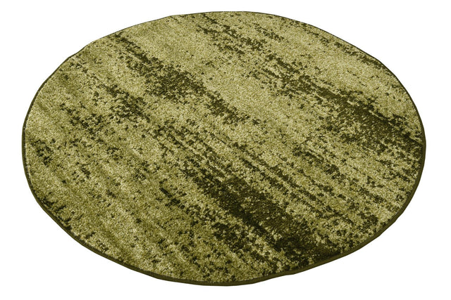 Green 4' 1 x 4' 1 Del Mar Round Area Rug 100% Polypropylene Easy Clean Stain Resistant Vivid Modern Carpet Mat for Home Decor Interior Designing for Sale at Rug Engine