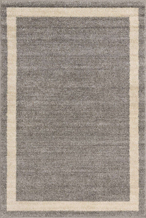 Gray 4' 1 x 6' 1 Del Mar Rectangle Area Rug 100% Polypropylene Easy Clean Stain Resistant Vivid Modern Carpet Mat for Home Decor Interior Designing for Sale at Rug Engine