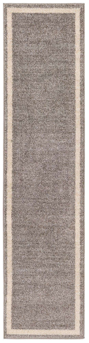 Gray 2' x 8' Del Mar Runner Area Rug 100% Polypropylene Easy Clean Stain Resistant Vivid Modern Carpet Mat for Home Decor Interior Designing for Sale at Rug Engine