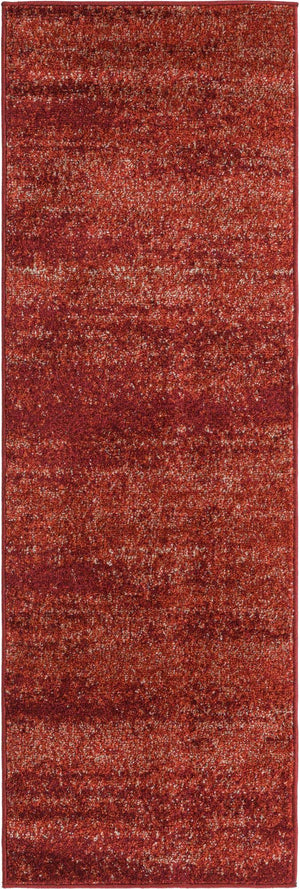 Terracotta 2' x 6' 1 Del Mar Runner Area Rug 100% Polypropylene Easy Clean Stain Resistant Vivid Modern Carpet Mat for Home Decor Interior Designing for Sale at Rug Engine