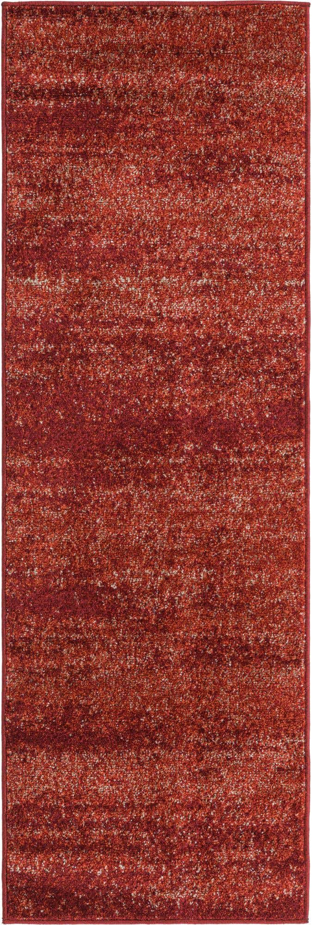 Terracotta 2' x 6' 1 Del Mar Runner Area Rug 100% Polypropylene Easy Clean Stain Resistant Vivid Modern Carpet Mat for Home Decor Interior Designing for Sale at Rug Engine