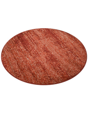 Terracotta 4' 1 x 4' 1 Del Mar Round Area Rug 100% Polypropylene Easy Clean Stain Resistant Vivid Modern Carpet Mat for Home Decor Interior Designing for Sale at Rug Engine