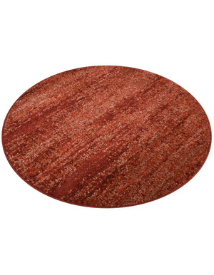 Terracotta 4' 1 x 4' 1 Del Mar Round Area Rug 100% Polypropylene Easy Clean Stain Resistant Vivid Modern Carpet Mat for Home Decor Interior Designing for Sale at Rug Engine