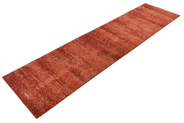 Terracotta 2' x 8' Del Mar Runner Area Rug 100% Polypropylene Easy Clean Stain Resistant Vivid Modern Carpet Mat for Home Decor Interior Designing for Sale at Rug Engine