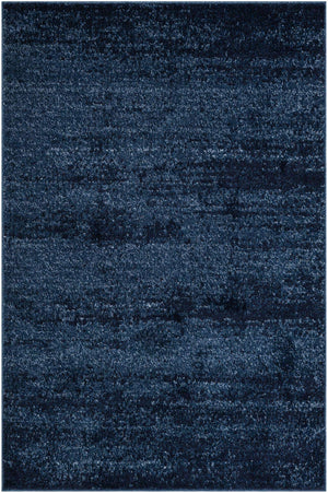 Navy Blue 4' 1 x 6' 1 Del Mar Rectangle Area Rug 100% Polypropylene Easy Clean Stain Resistant Vivid Modern Carpet Mat for Home Decor Interior Designing for Sale at Rug Engine