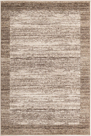 Beige 4' 1 x 6' 1 Del Mar Rectangle Area Rug 100% Polypropylene Easy Clean Stain Resistant Vivid Modern Carpet Mat for Home Decor Interior Designing for Sale at Rug Engine