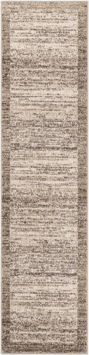 Beige 2' x 8' Del Mar Runner Area Rug 100% Polypropylene Easy Clean Stain Resistant Vivid Modern Carpet Mat for Home Decor Interior Designing for Sale at Rug Engine