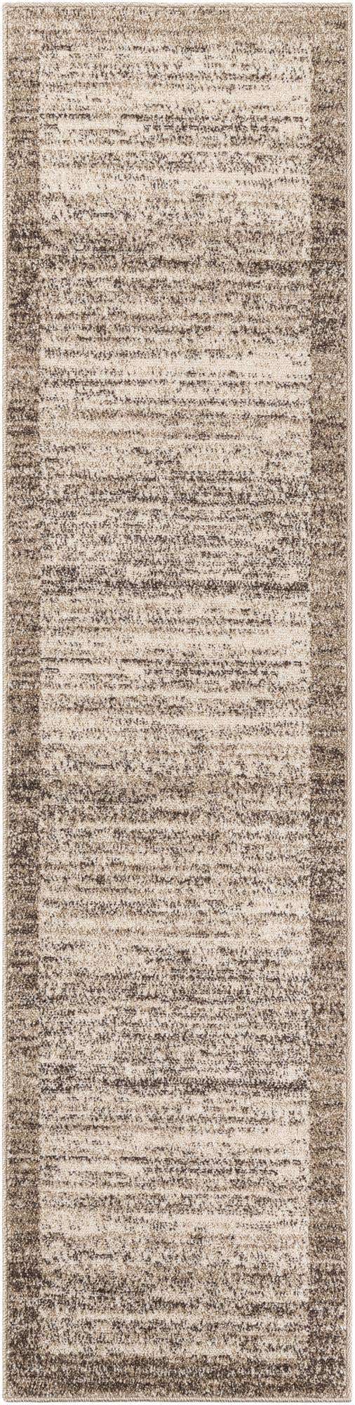 Beige 2' x 8' Del Mar Runner Area Rug 100% Polypropylene Easy Clean Stain Resistant Vivid Modern Carpet Mat for Home Decor Interior Designing for Sale at Rug Engine