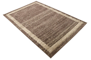 Light Brown 4' 1 x 6' 1 Del Mar Rectangle Area Rug 100% Polypropylene Easy Clean Stain Resistant Vivid Modern Carpet Mat for Home Decor Interior Designing for Sale at Rug Engine