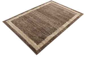 Light Brown 4' 1 x 6' 1 Del Mar Rectangle Area Rug 100% Polypropylene Easy Clean Stain Resistant Vivid Modern Carpet Mat for Home Decor Interior Designing for Sale at Rug Engine