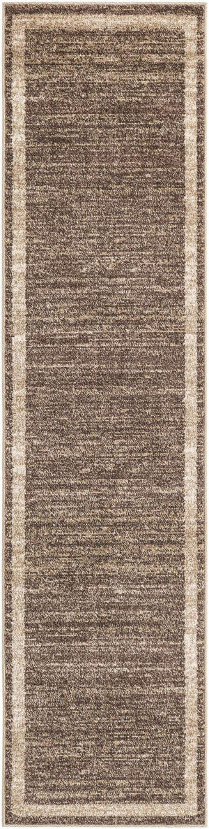 Light Brown 2' x 8' Del Mar Runner Area Rug 100% Polypropylene Easy Clean Stain Resistant Vivid Modern Carpet Mat for Home Decor Interior Designing for Sale at Rug Engine