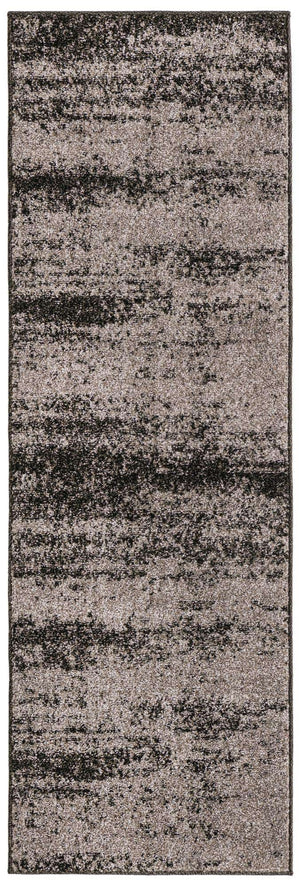 Dark Gray 2' x 6' 1 Del Mar Runner Area Rug 100% Polypropylene Easy Clean Stain Resistant Vivid Modern Carpet Mat for Home Decor Interior Designing for Sale at Rug Engine