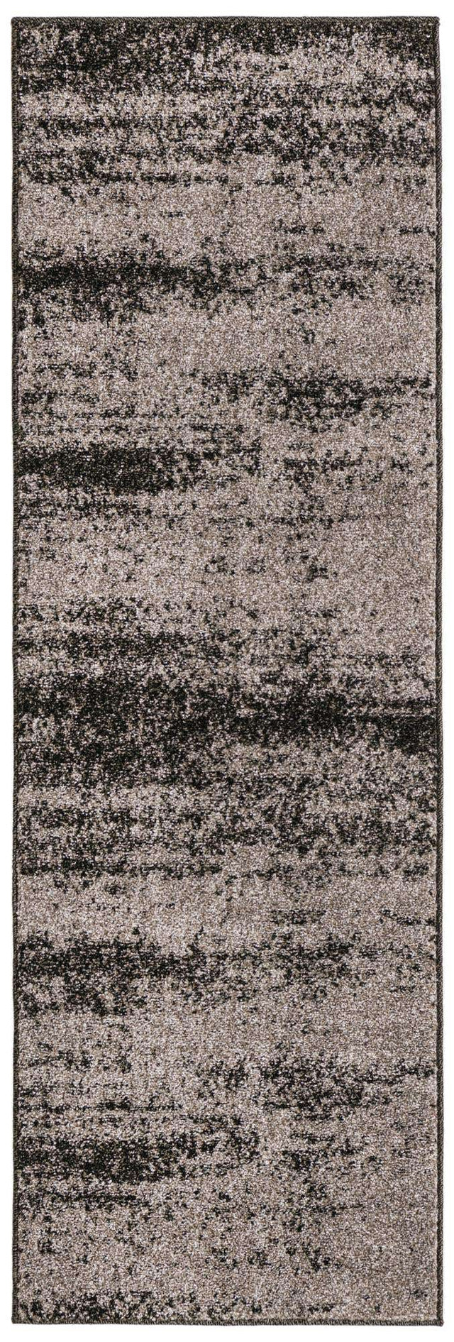 Dark Gray 2' x 6' 1 Del Mar Runner Area Rug 100% Polypropylene Easy Clean Stain Resistant Vivid Modern Carpet Mat for Home Decor Interior Designing for Sale at Rug Engine